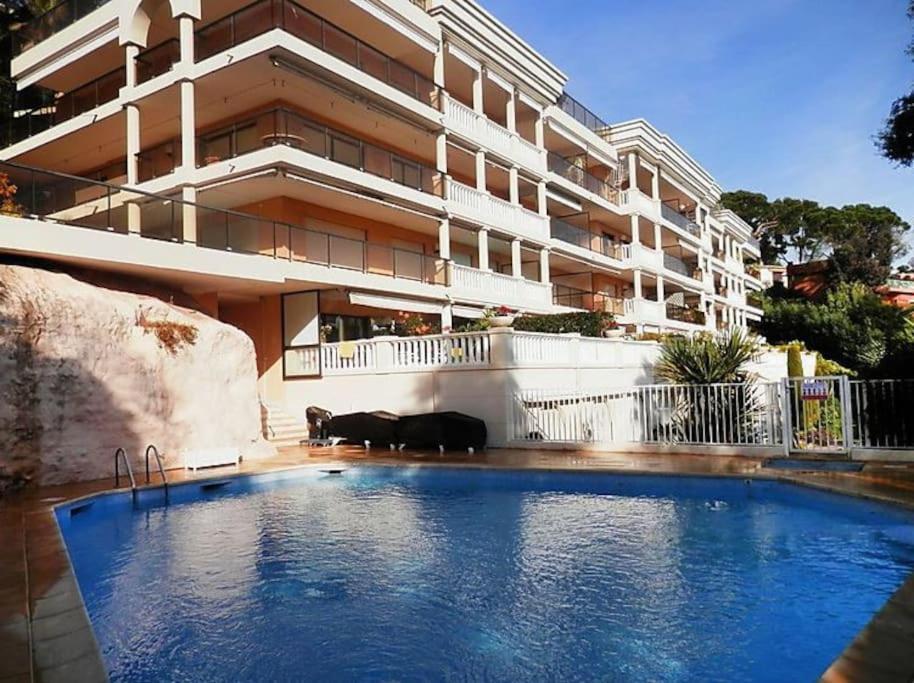 Residence De Luxe Sun Paradis, Studio Terrasse, Vue Mer Piscine Cannes Eksteriør bilde