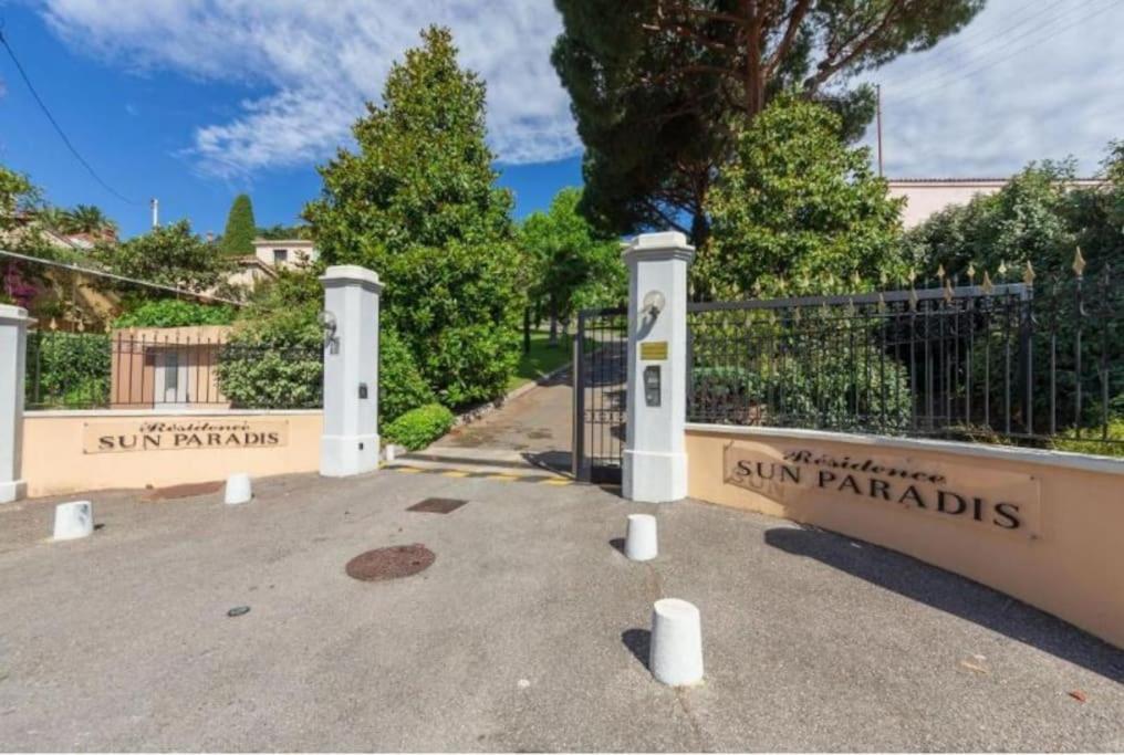 Residence De Luxe Sun Paradis, Studio Terrasse, Vue Mer Piscine Cannes Eksteriør bilde